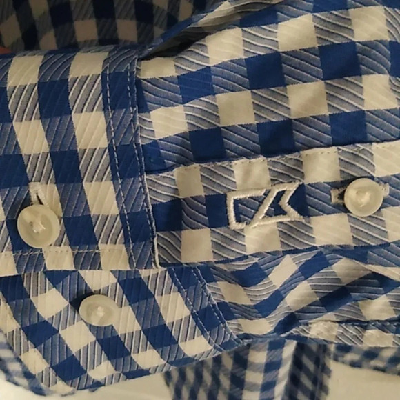 CUTTER & BUCK LONG SLEEVE, 100% EGYPTIAN COTTON, BUTTON DOWN SHIRT MENS - Picture 3 of 4